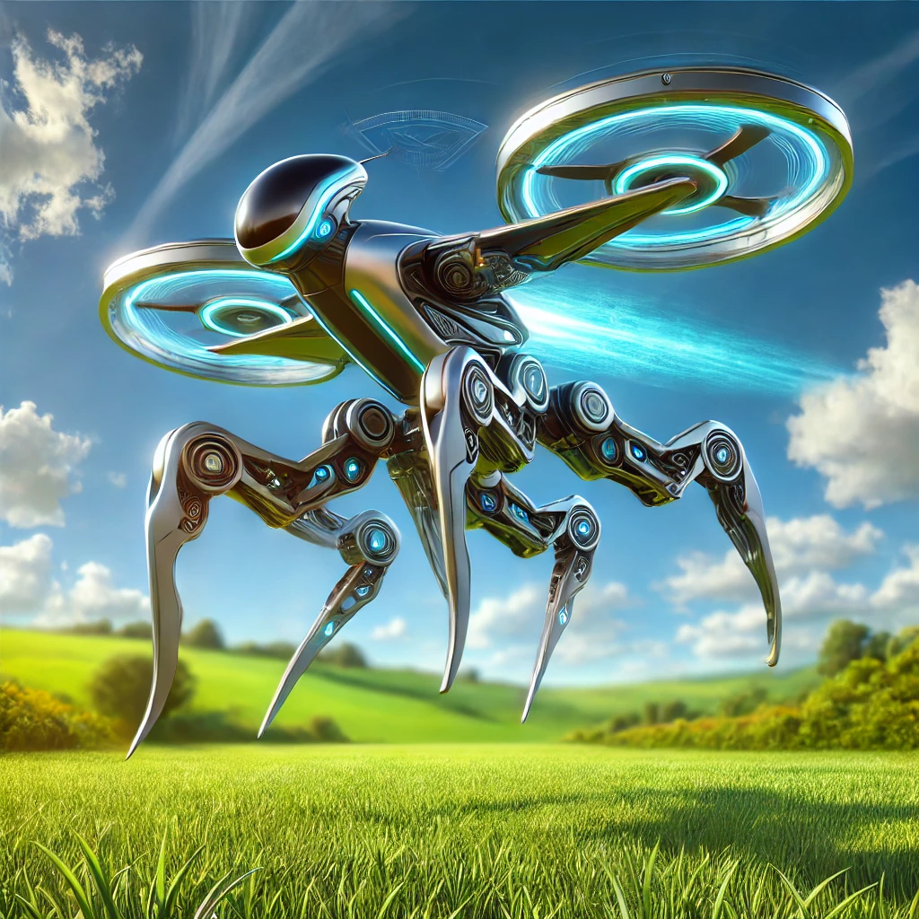 Robotic Bird-Like Legs Enable Drones to Hop and Launch Efficiently